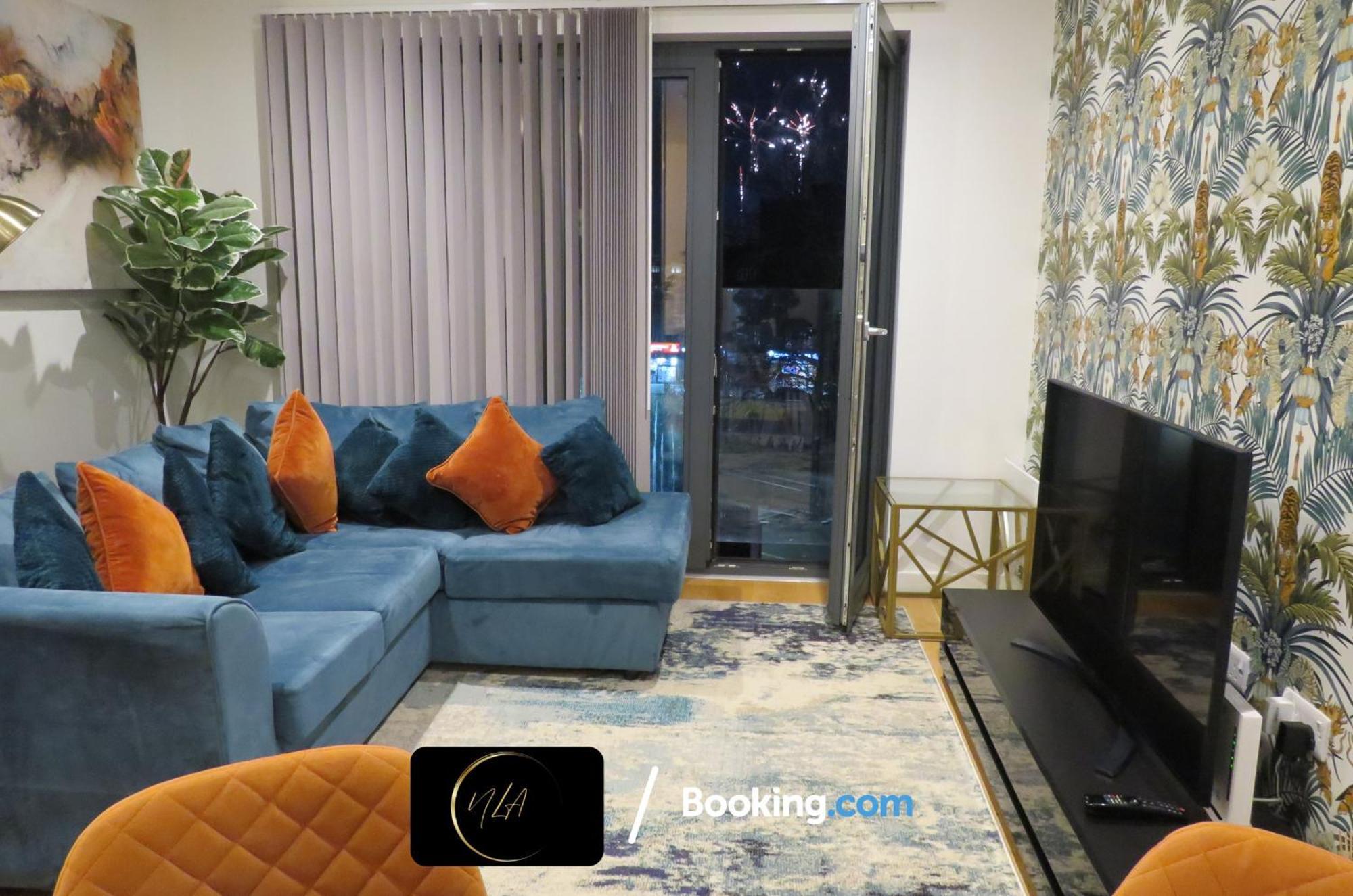 City Centre Apartment With Free Parking, 2 Bathrooms, Netflix And Wifi - Suitable For Contractors And Families - By Noor Luxury Accommodations Birmingham Exterior foto